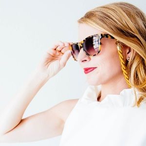 Mustard Gold Sunglasses Cord Eyewear Jewelry